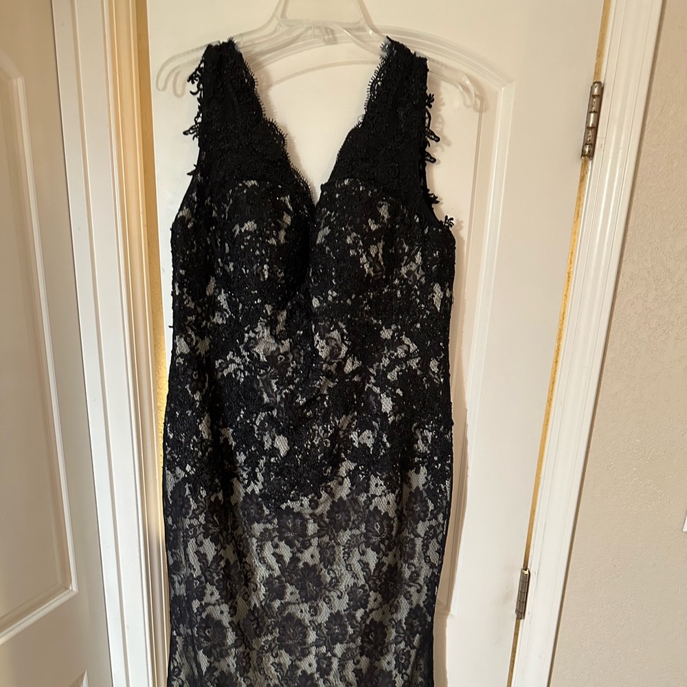 Formal black dress